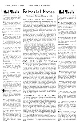 Issue page