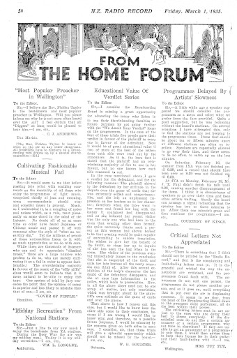 Issue page