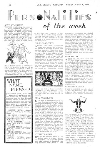 Issue page