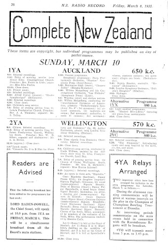Issue page