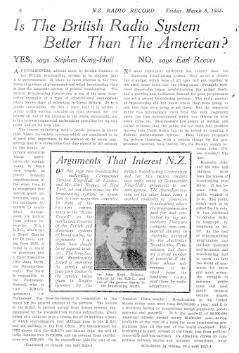 Issue page