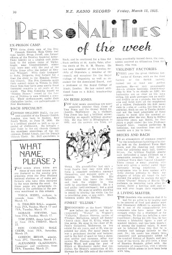 Issue page