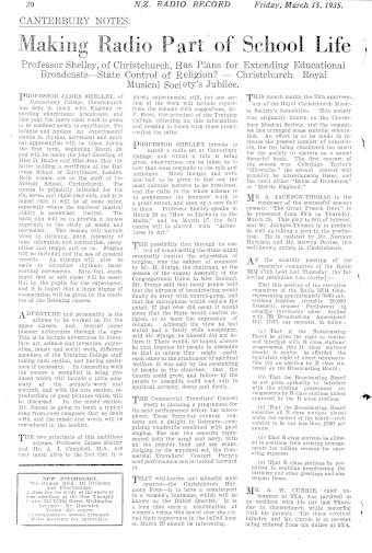 Issue page