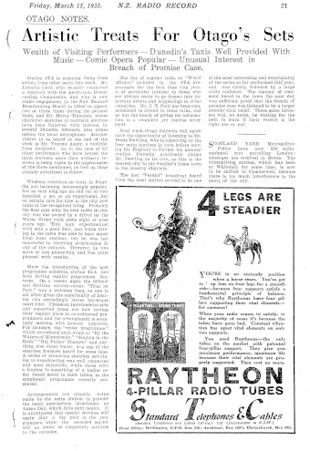 Issue page
