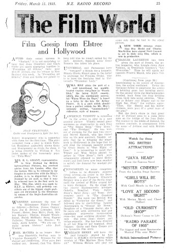 Issue page
