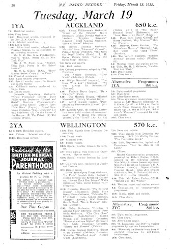 Issue page