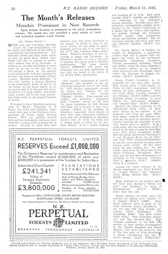 Issue page