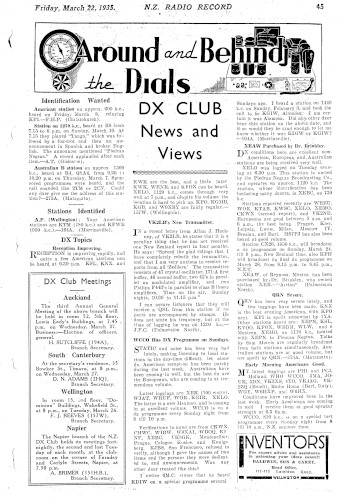 Issue page