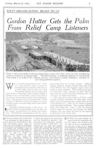 Issue page