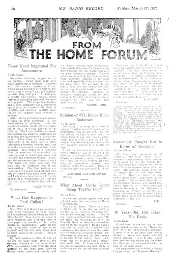 Issue page