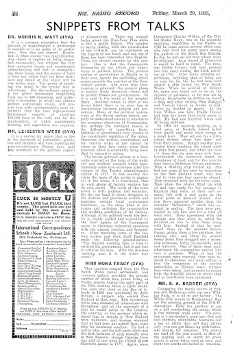 Issue page