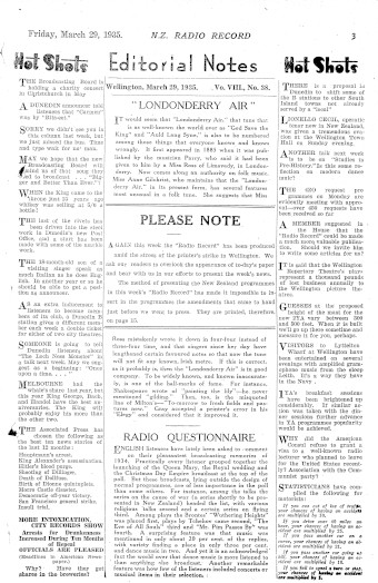 Issue page