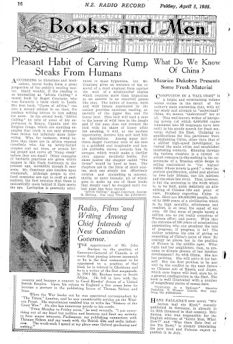 Issue page