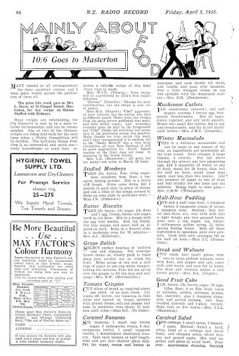 Issue page