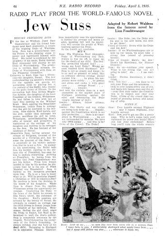 Issue page