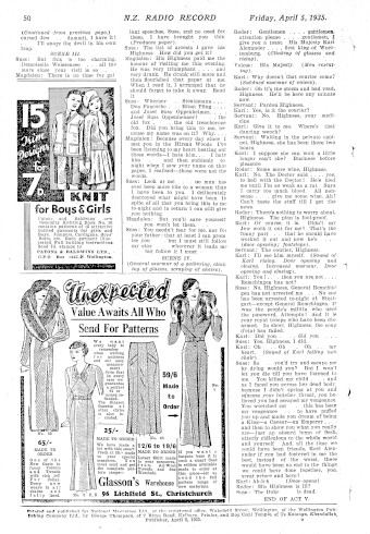 Issue page