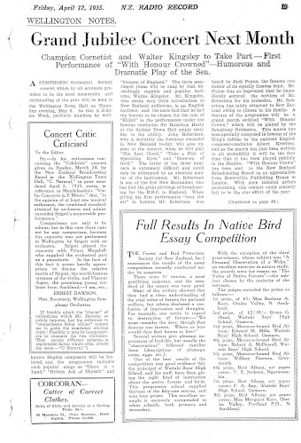 Issue page