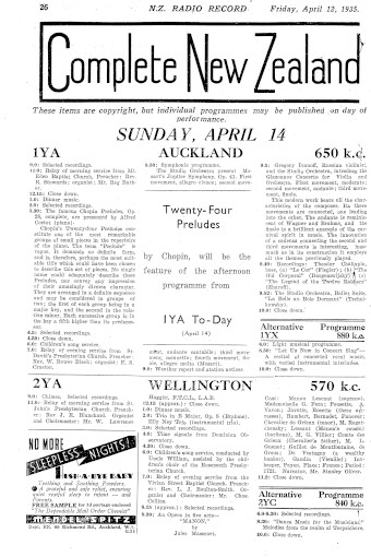Issue page