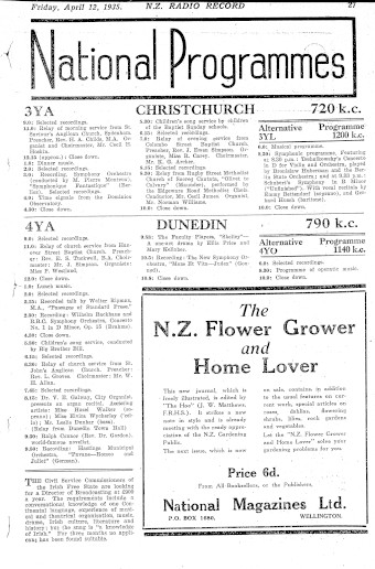 Issue page