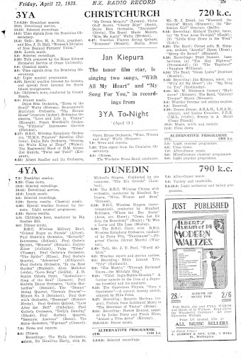 Issue page