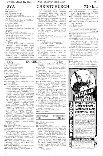 Issue page