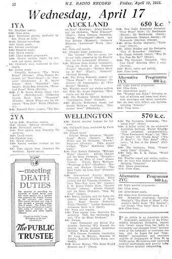 Issue page