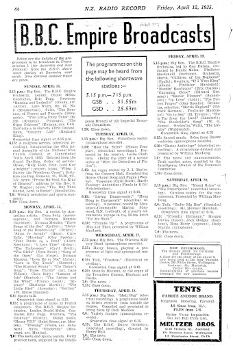 Issue page