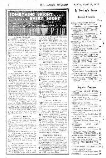 Issue page