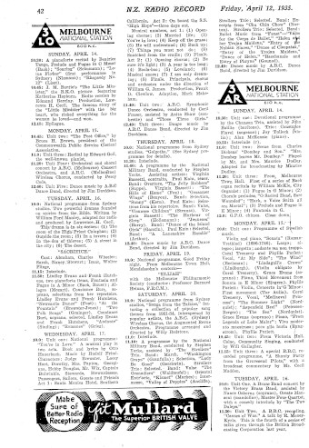 Issue page