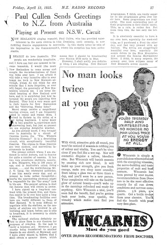 Issue page