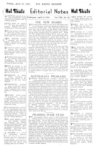 Issue page