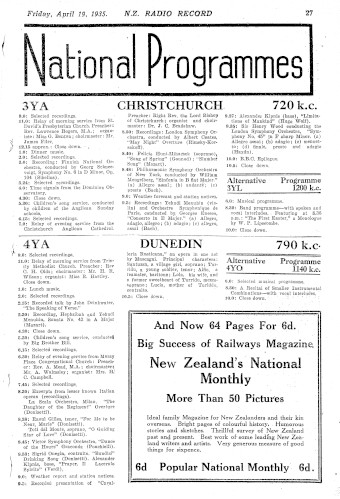 Issue page