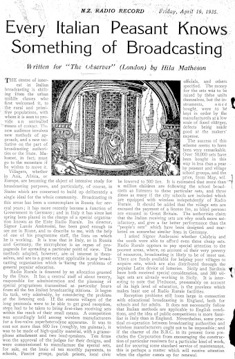 Issue page