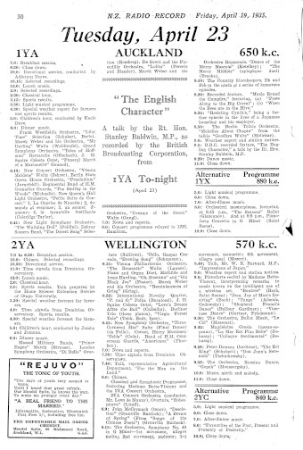 Issue page