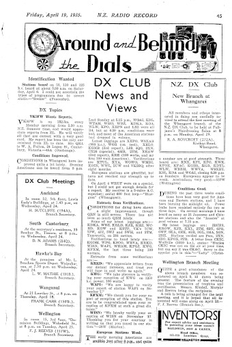 Issue page