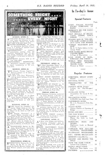 Issue page