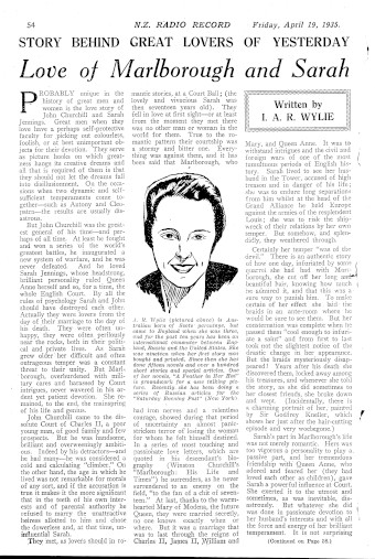 Issue page