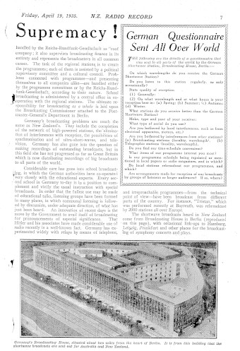 Issue page