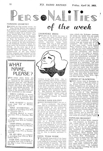 Issue page