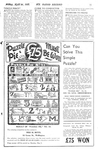 Issue page