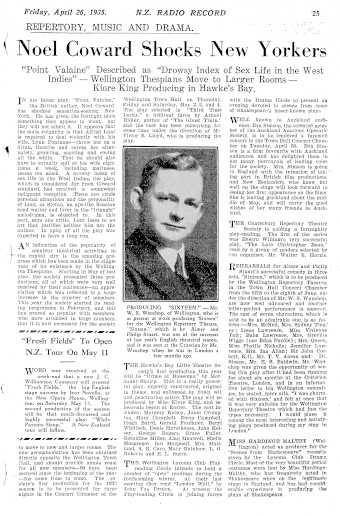 Issue page