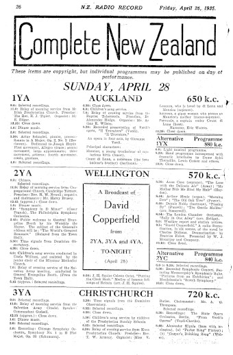 Issue page