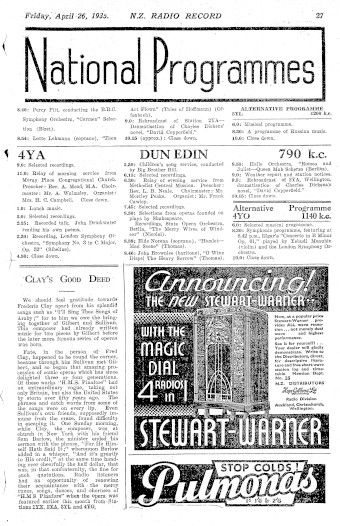 Issue page