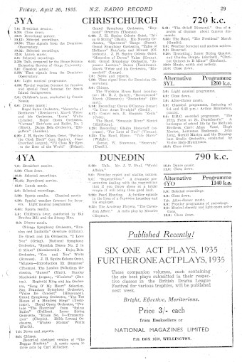 Issue page