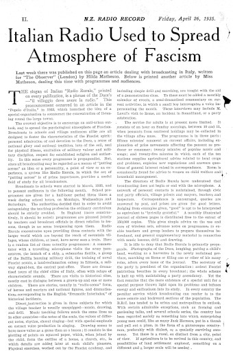 Issue page