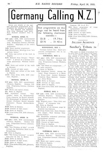 Issue page