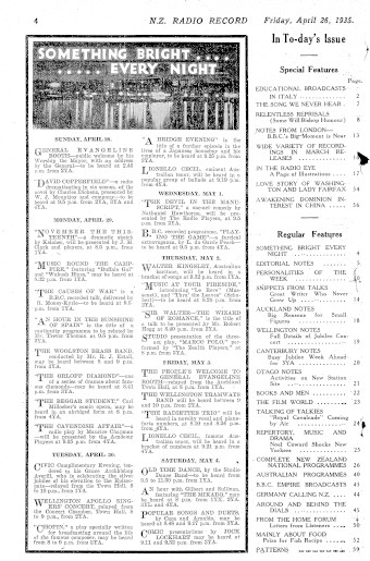 Issue page