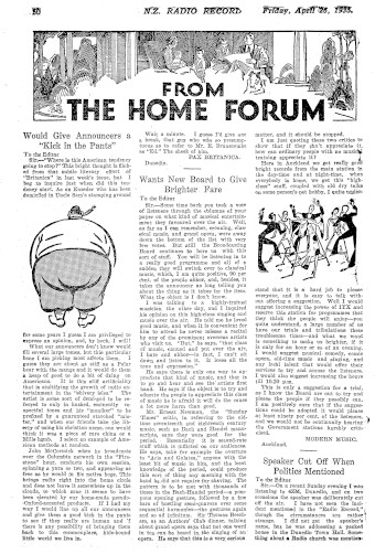 Issue page