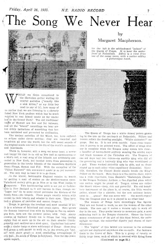 Issue page