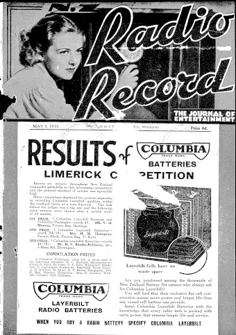 Issue page